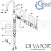 Ideal Standard SandringhamSl Bath Shower Mixer Tap Spare Parts
